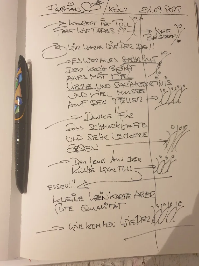 Menu_Restaurant Fabian_Köln_immagine_2