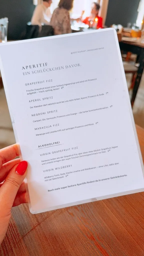 Menu_Restaurant Hans & Franz Köln_Köln_image_1