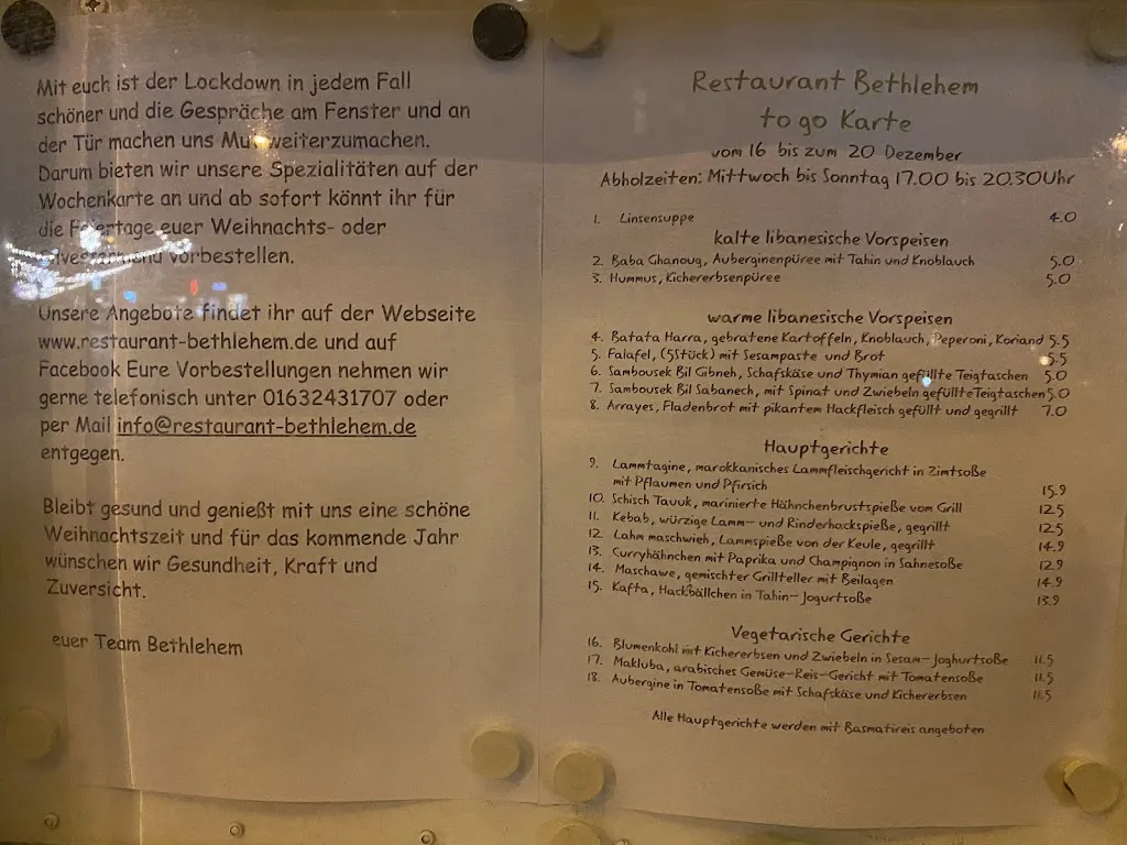 Menu_Bethlehem oriental kitchen_Köln_image_1