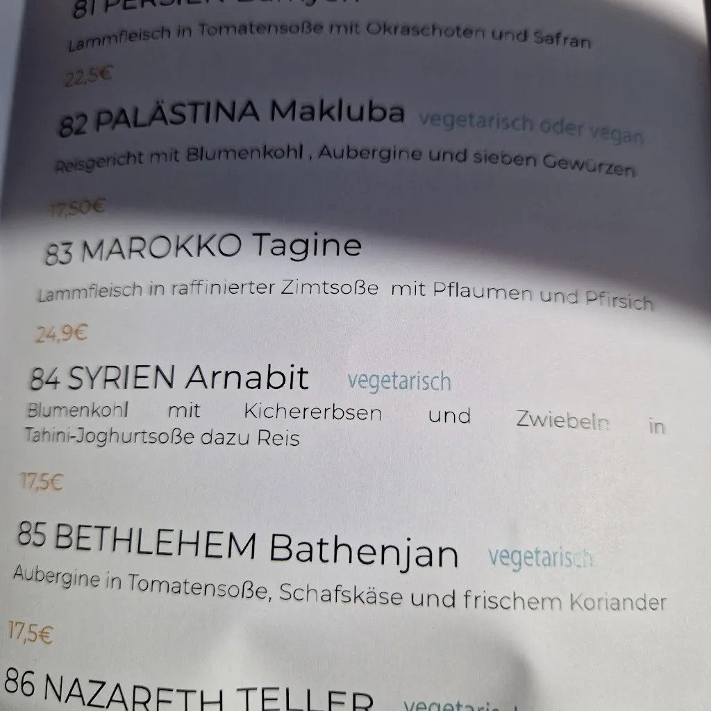 Menu_Bethlehem oriental kitchen_Köln_image_2