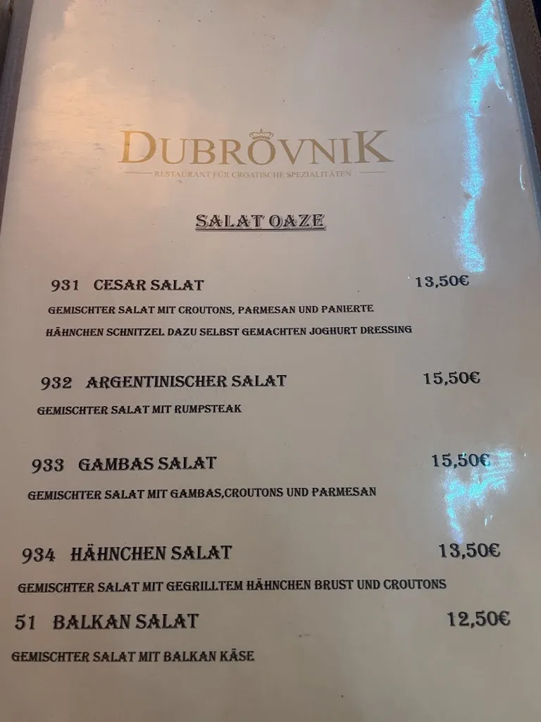 Menu_Restaurant Dubrovnik_Nettetal_image_1