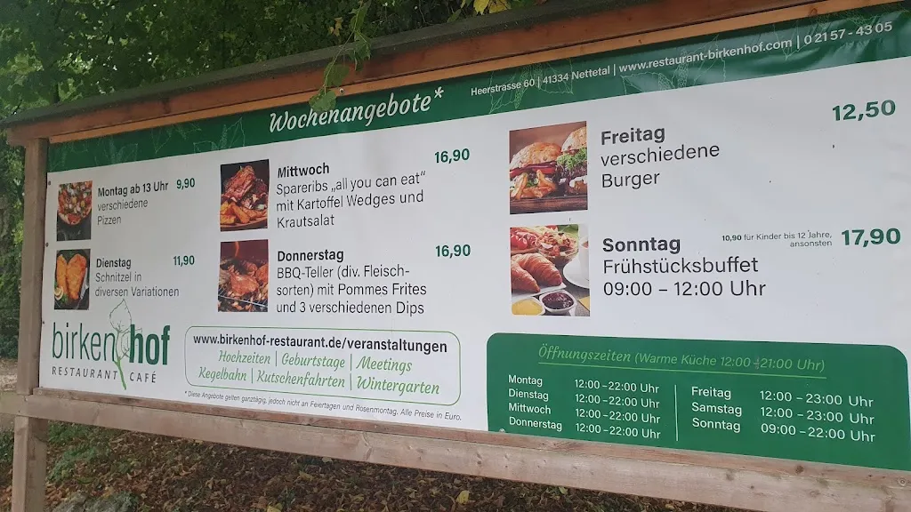 Menu_Restaurant Birkenhof_Nettetal_immagine_1
