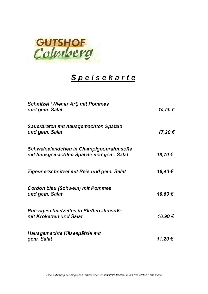 Menu_Gaststätte-Gutshof Peter Unbehauen_Colmberg_image_3