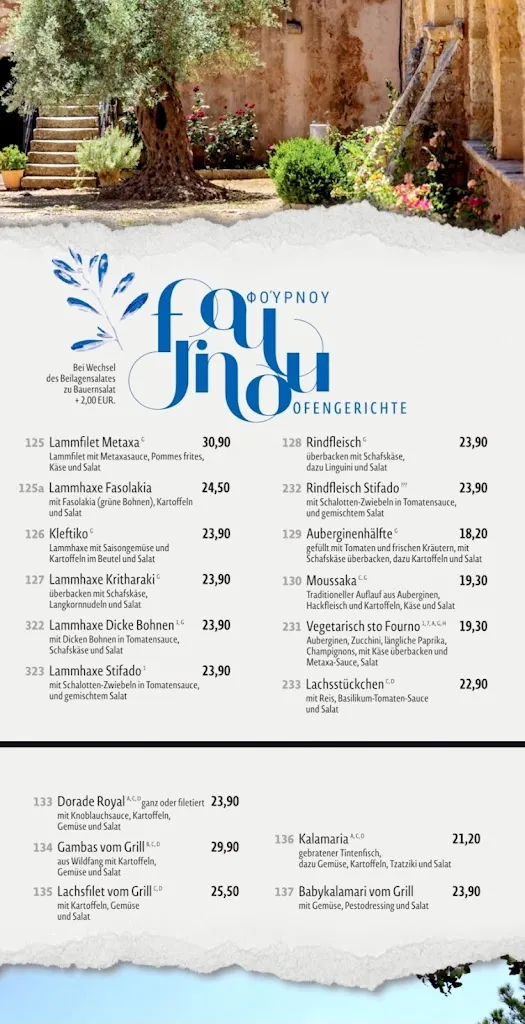 Menü_Restaurant Olympia_Nettetal_Bild_1