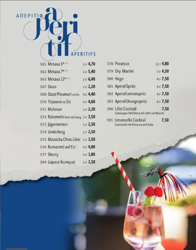 Menü_Restaurant Olympia_Nettetal_Bild_2