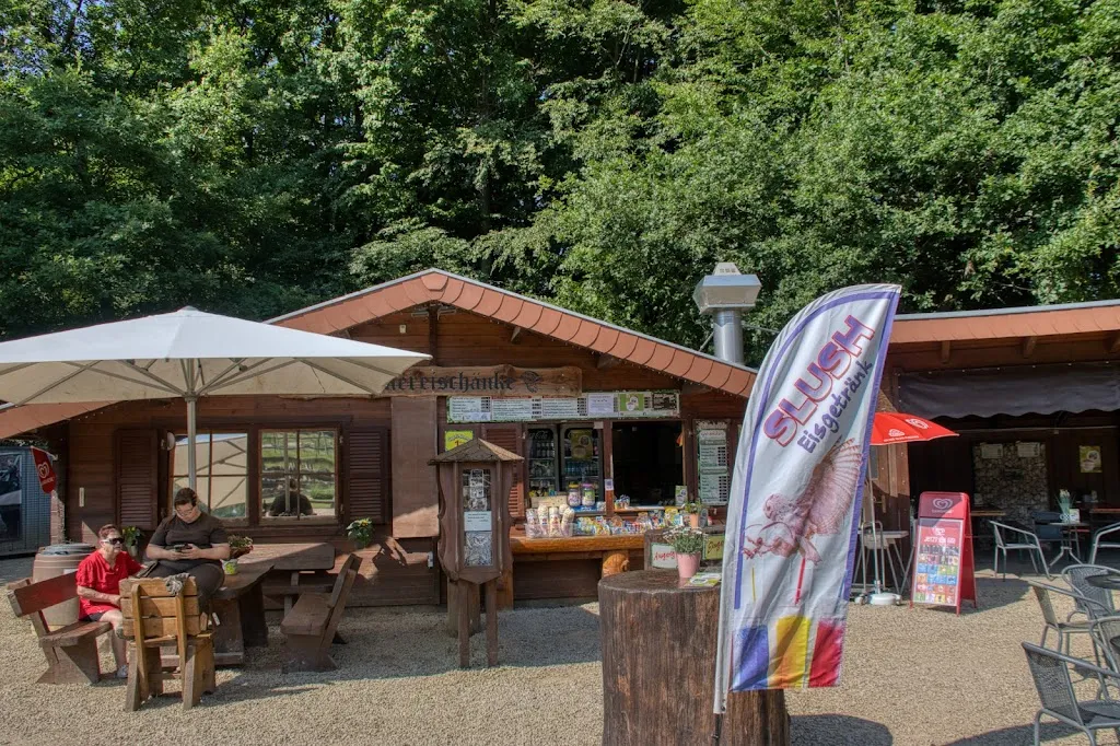Imbiss Falknereischänke Zoo Neunkirchen ristorante a Neunkirchen