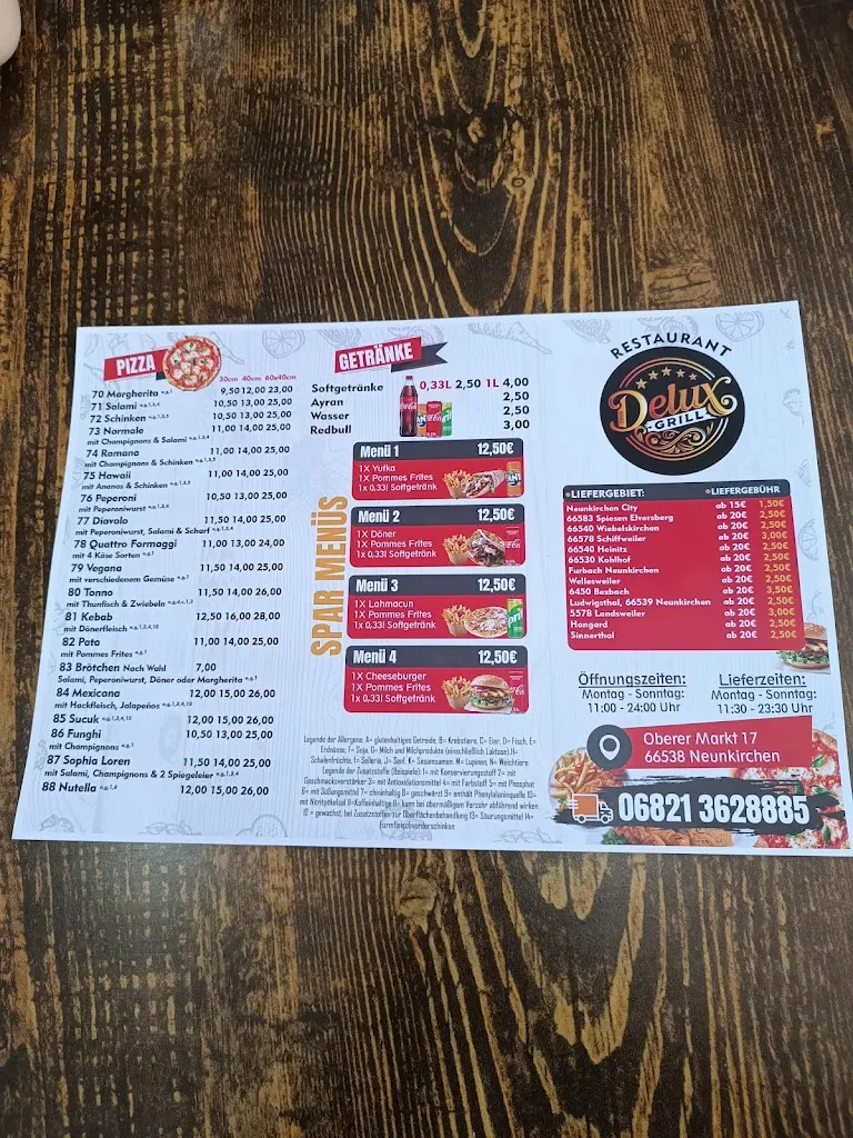 Menu_Delux Grill Neunkirchen_Neunkirchen_immagine_3