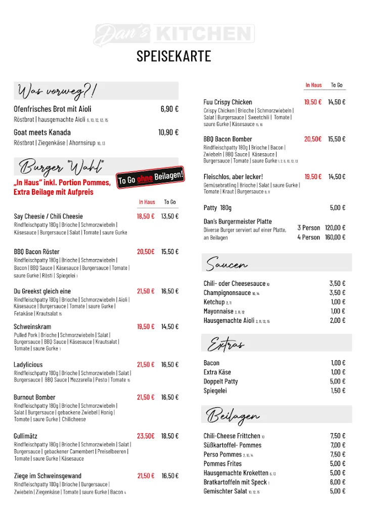 Menu_Dan's Kitchen Restaurant / Event und Business Catering_Niederkassel_image_1