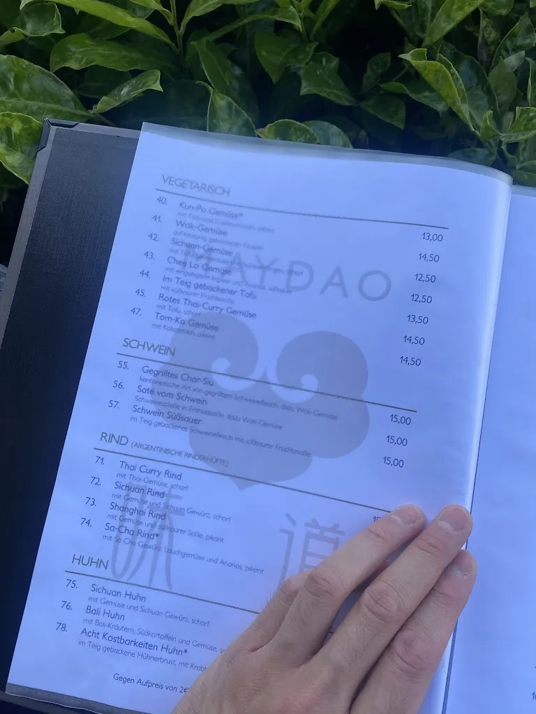 Menu_Restaurant MayDao am Rhein_Niederkassel_immagine_2