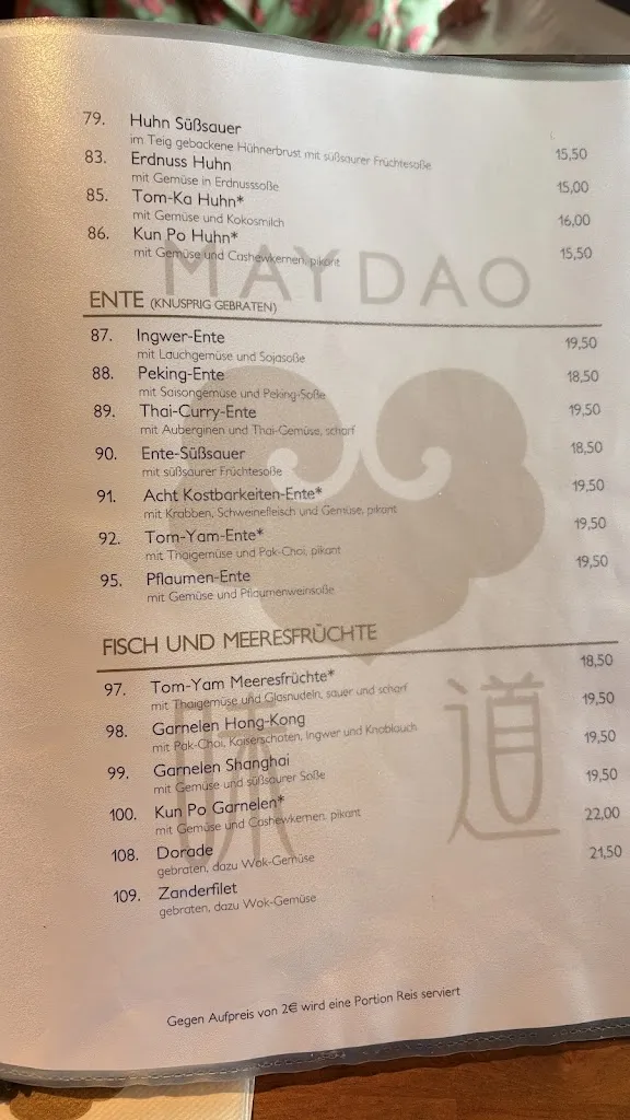 Menu_Restaurant MayDao am Rhein_Niederkassel_immagine_3