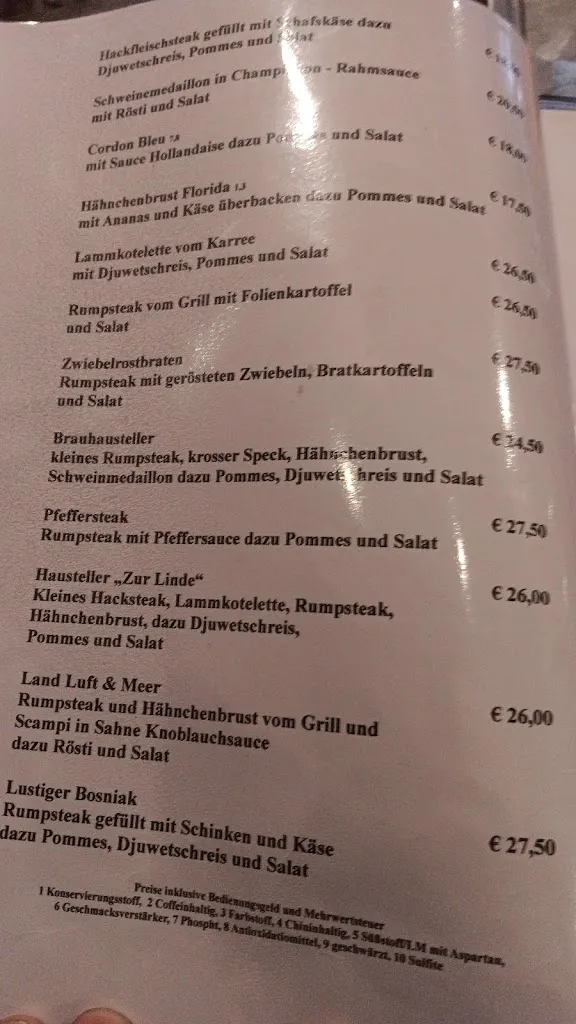 Menu_Gasthaus Zur Linde_Niederkassel_image_2