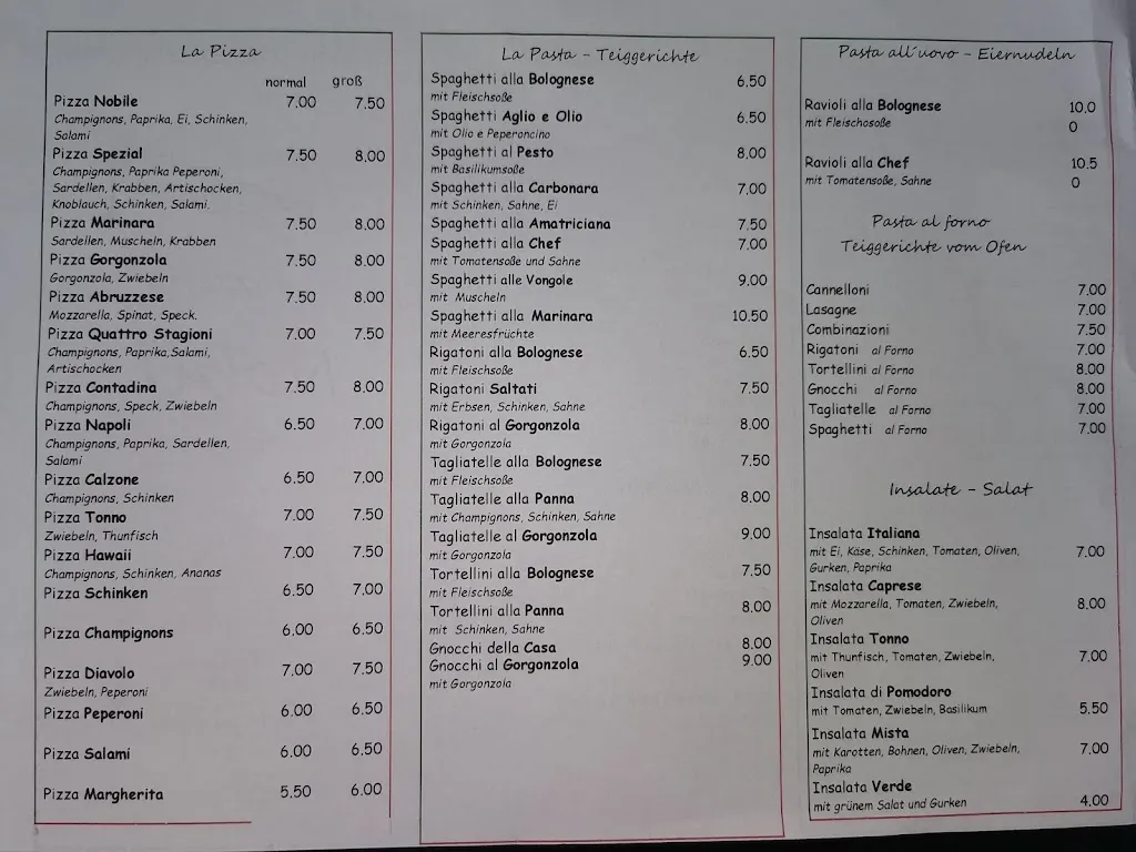 Menu_Pizzeria Nobile_Altlußheim_image_1