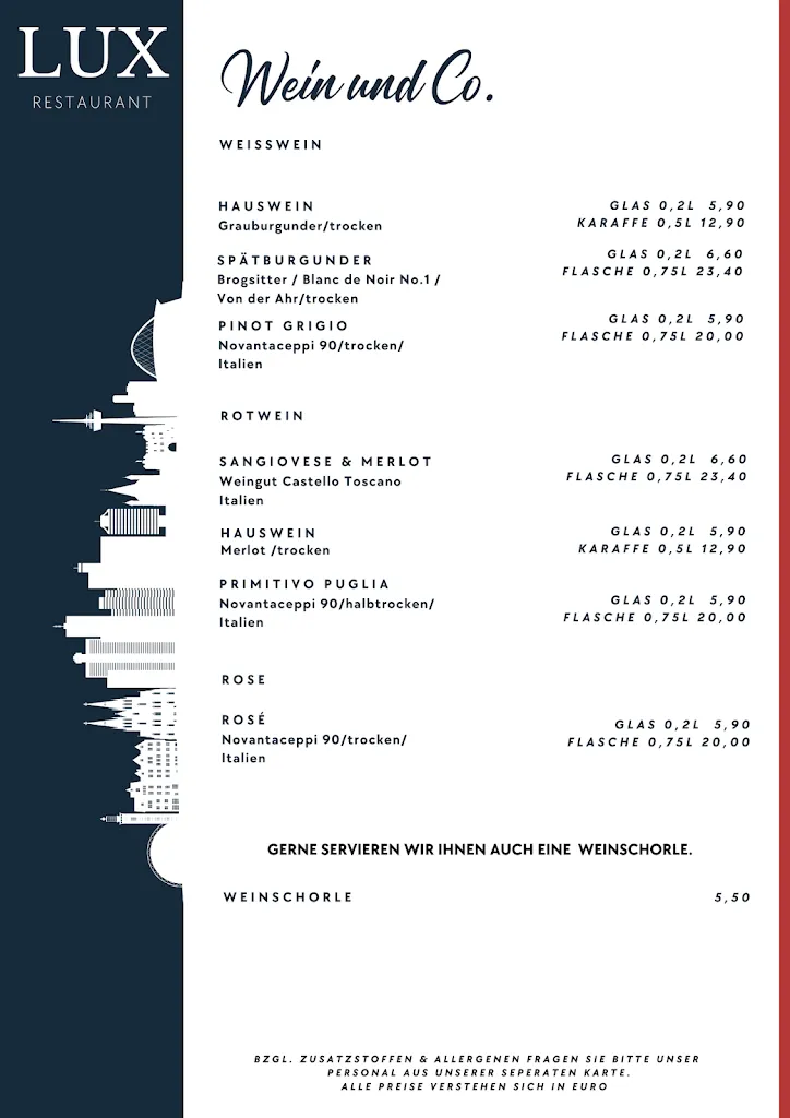 Menu_LUX Restaurant_Niederkassel_image_3