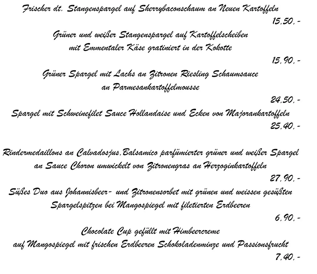 Menu_Landgasthof Alte Post_Niederzier_image_1