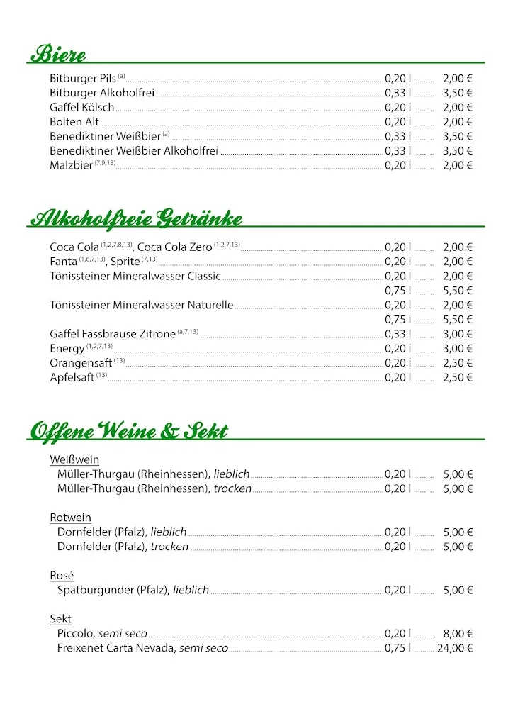 Menu_Gaststätte „Am Park“_Niederzier_image_1
