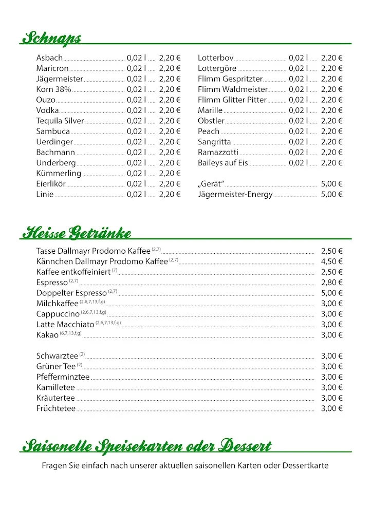 Menu_Gaststätte „Am Park“_Niederzier_image_2