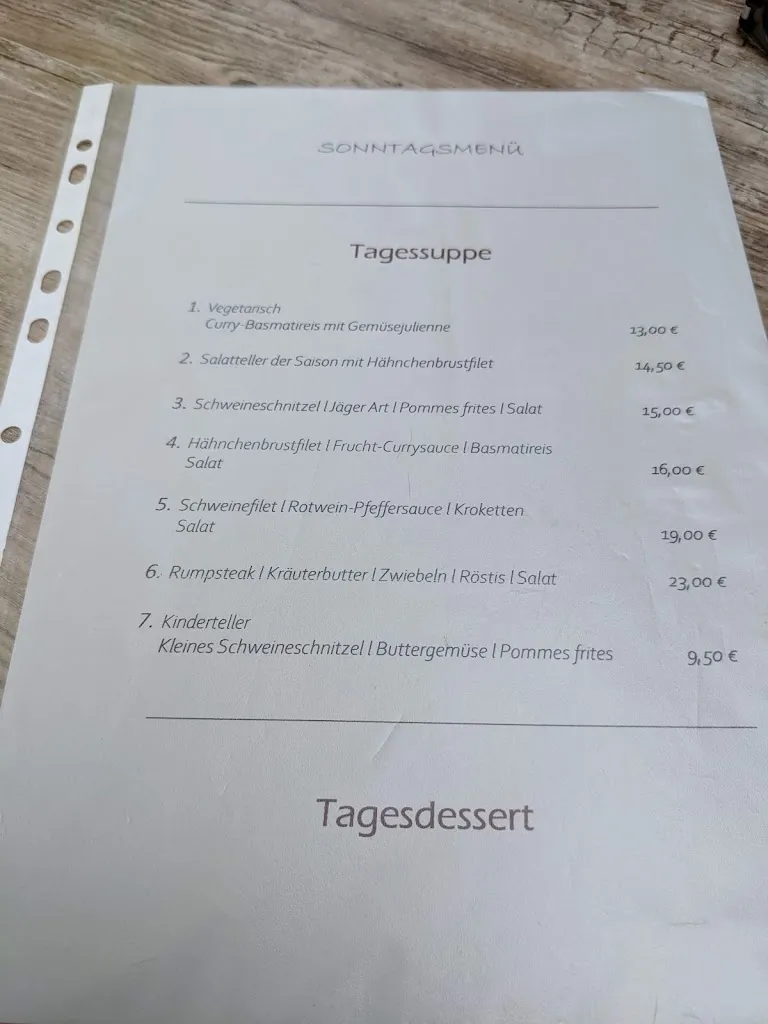 Menu_Landgasthaus Simonsmeier_Nordkirchen_image_1