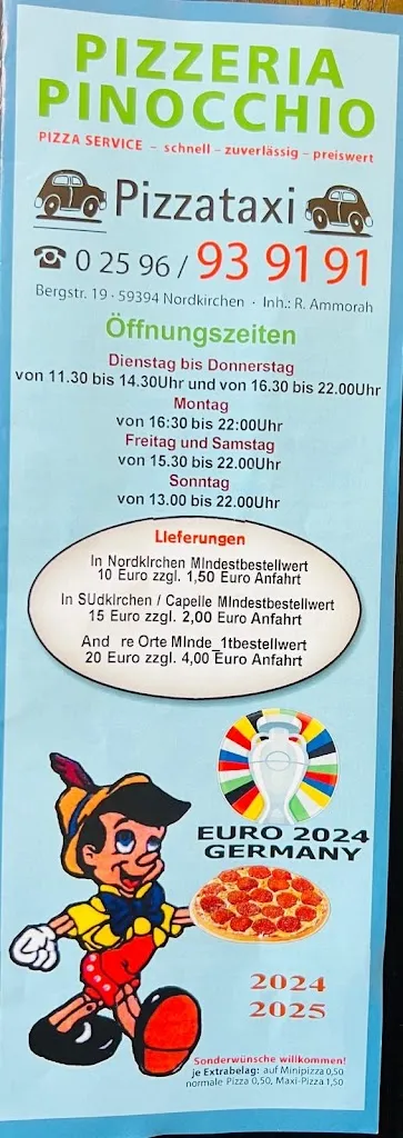 Menu_Pizzeria Pinocchio Nordkirchen_Nordkirchen_image_2