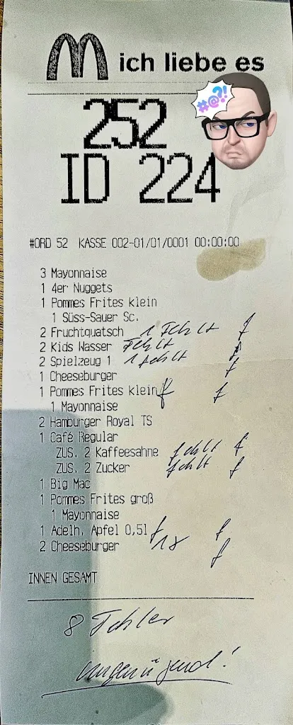 Menu_McDonald's_Niederkrüchten_immagine_2