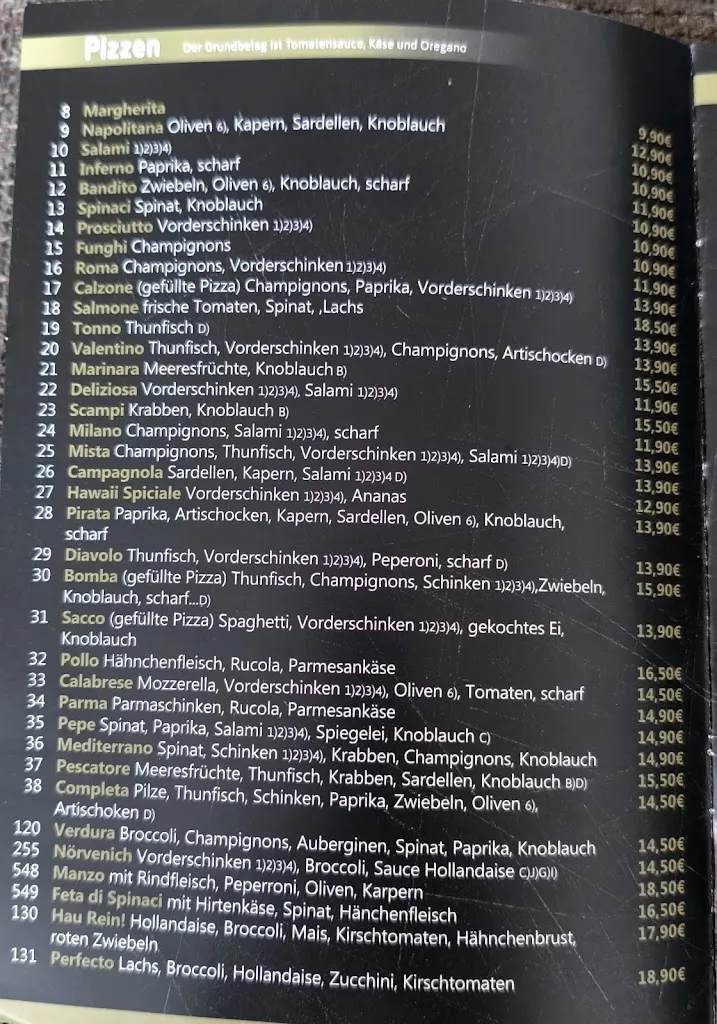 Menü_Mediterrano Pizzeria & Restaurant_Nörvenich_Bild_4