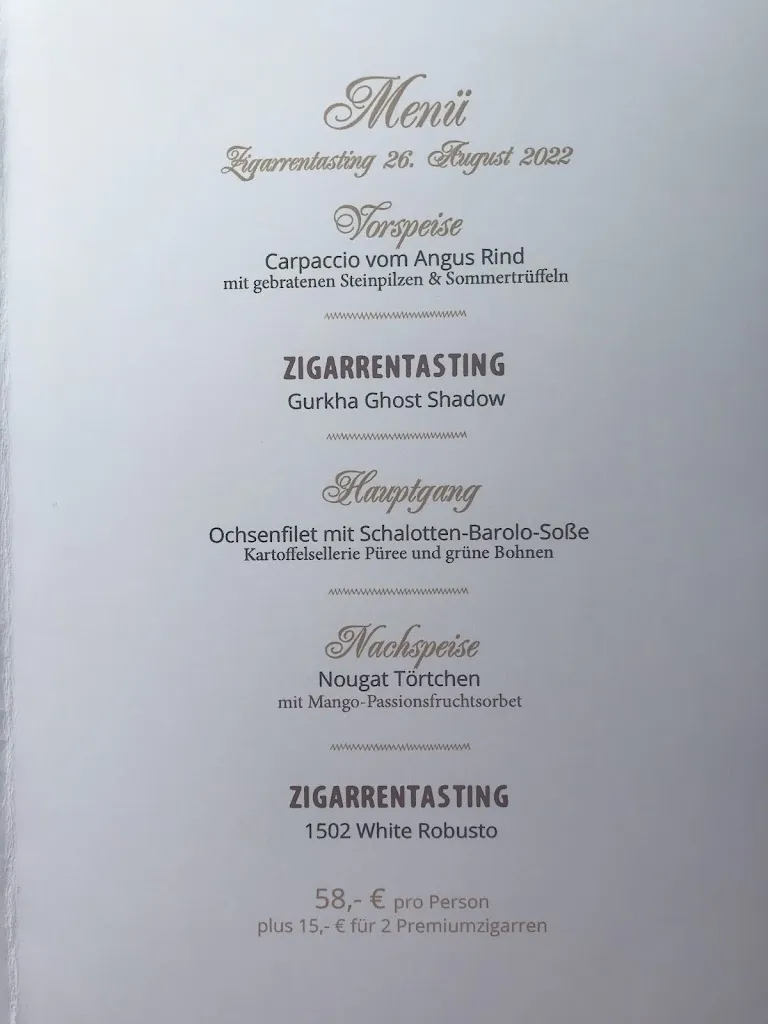 Menu_5 ELEMENTE Steak und Fischrestaurant_Wiehl_image_1