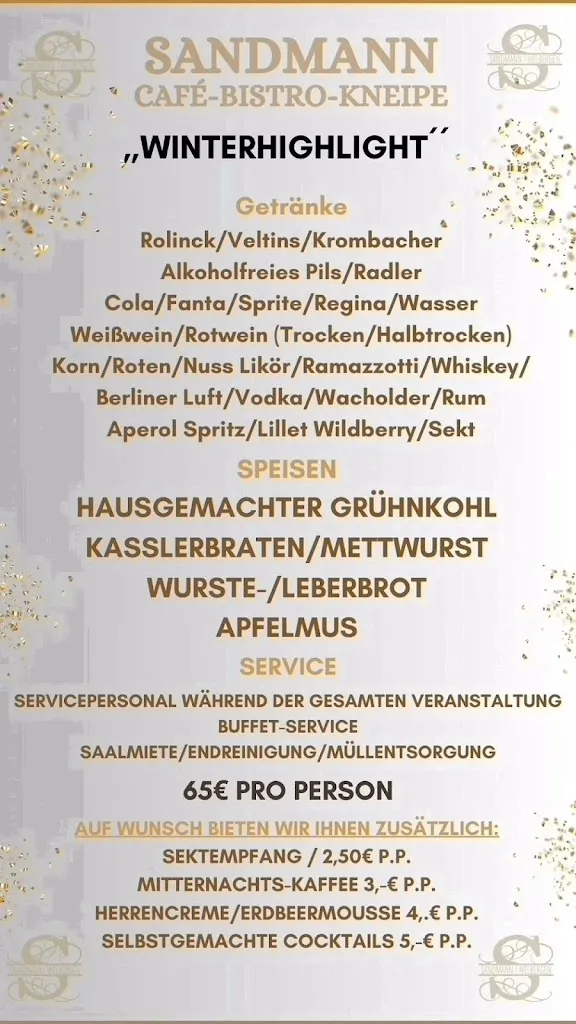 Menu_Gaststätte Sandmann_Ochtrup_image_1