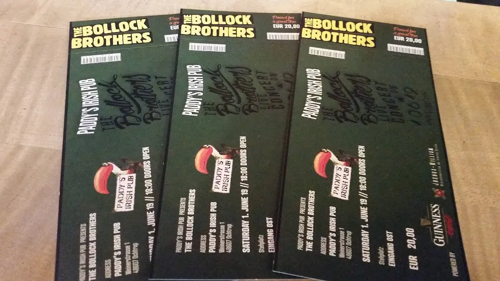 Menu_Paddy's Irish Pub_Ochtrup_image_1