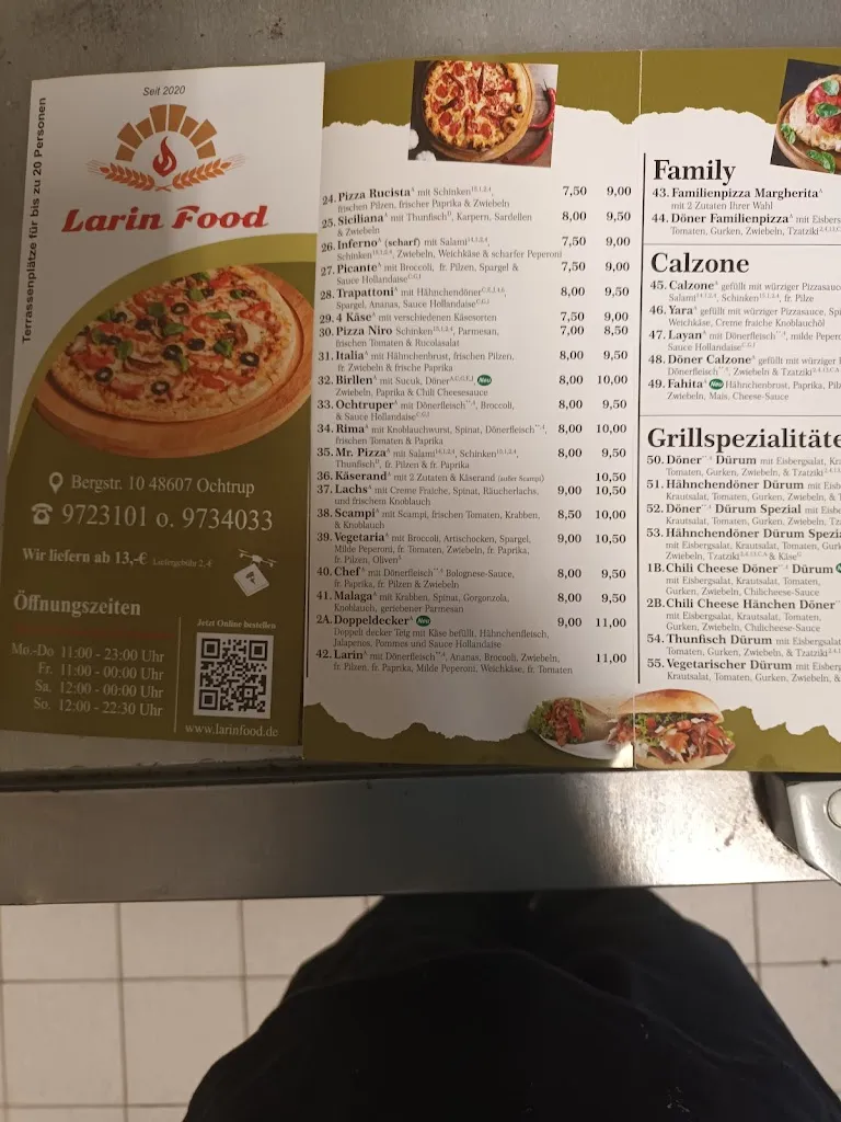 Menu_Larin Food_Ochtrup_immagine_1