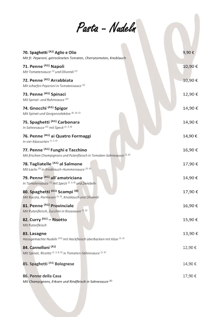 Menu_Ristorante Corallo_Odenthal_image_1