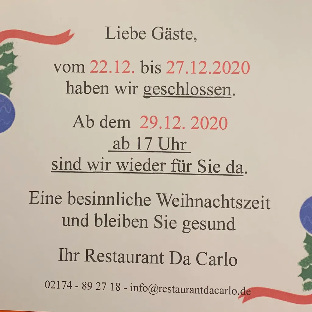 Menü_Restaurant Da Carlo_Odenthal_Bild_2