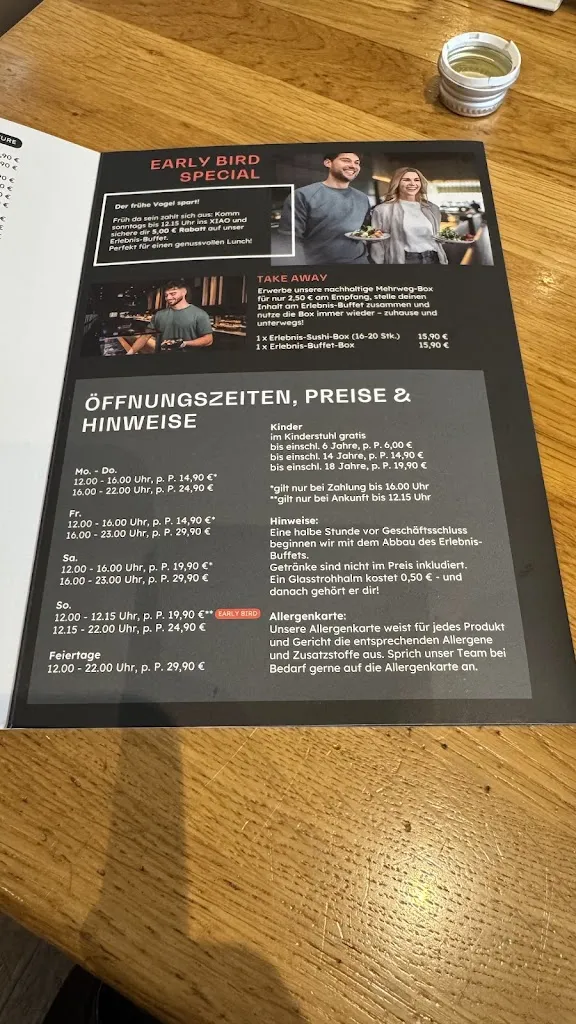 Menu_XIAO Oberhausen_Oberhausen_immagine_4