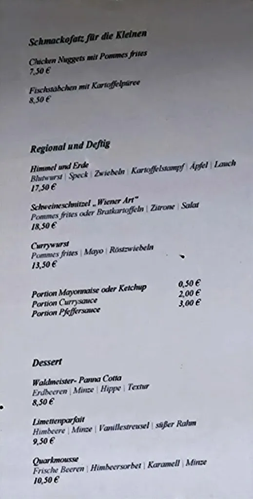 Menu_Schloss Gastronomie Kaisergarten / Oberhausen_Oberhausen_image_3