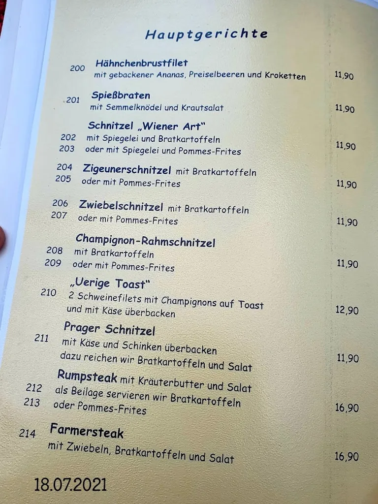 Menu_Uerige Treff - Oberhausen_Oberhausen_immagine_1