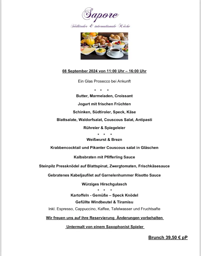 Menu_Restaurant Sapore_Germering_immagine_1