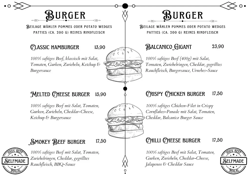 Menu_Restaurant Balcanico_Oberhausen_immagine_1