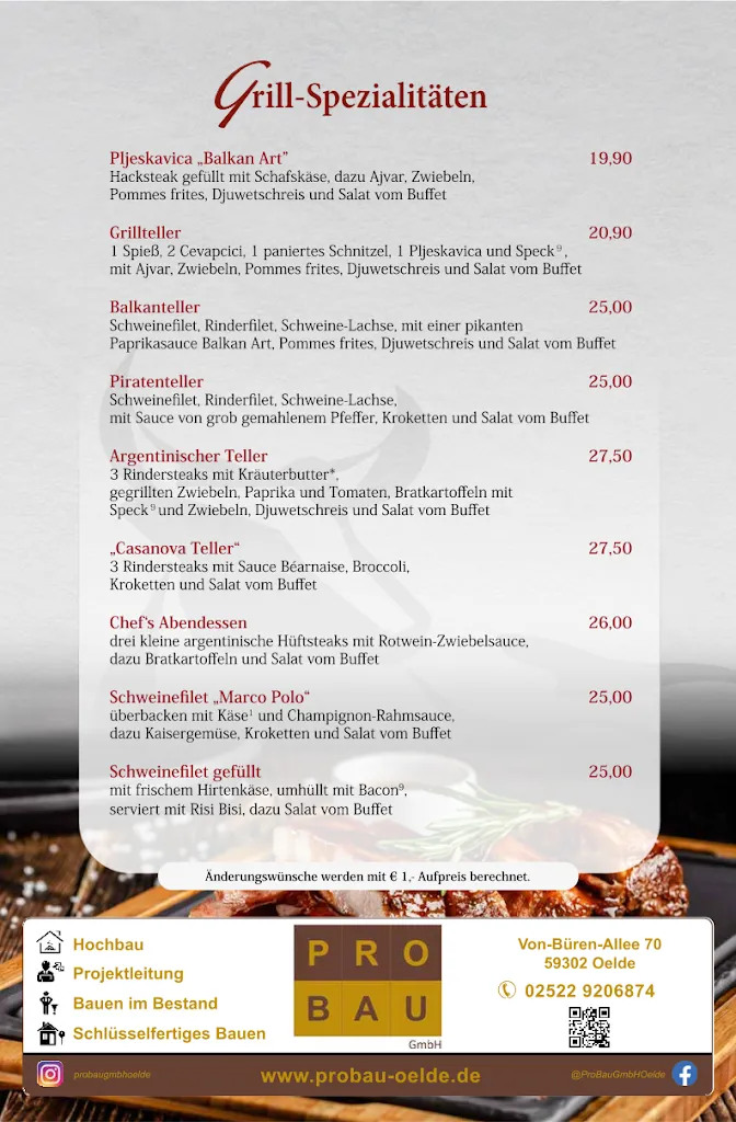 Menu_Restaurant & Hotel Zum Wasserturm_Oelde_immagine_4