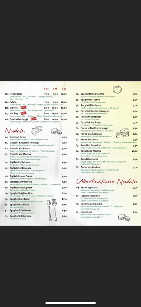 Menu_Pizzeria Mamma Mia Oelde_Oelde_immagine_2