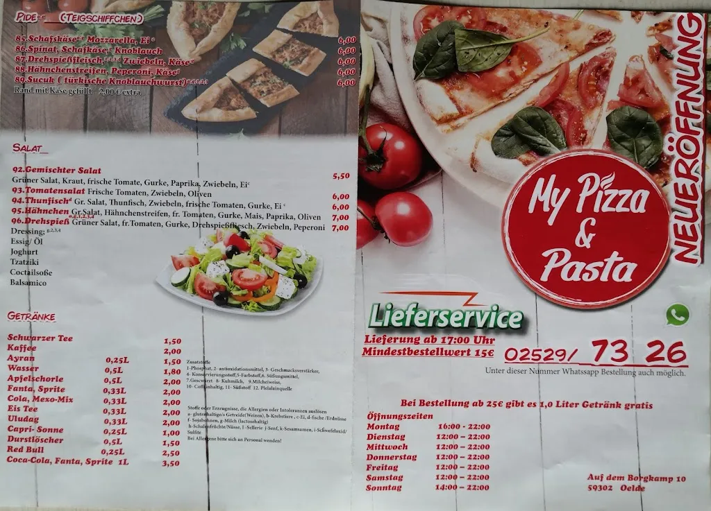 Menu_My Pizza&Pasta_Oelde_image_2
