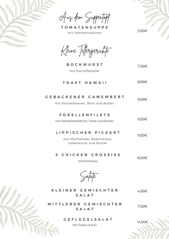 Menu_Landgasthaus Mittelteicher 
