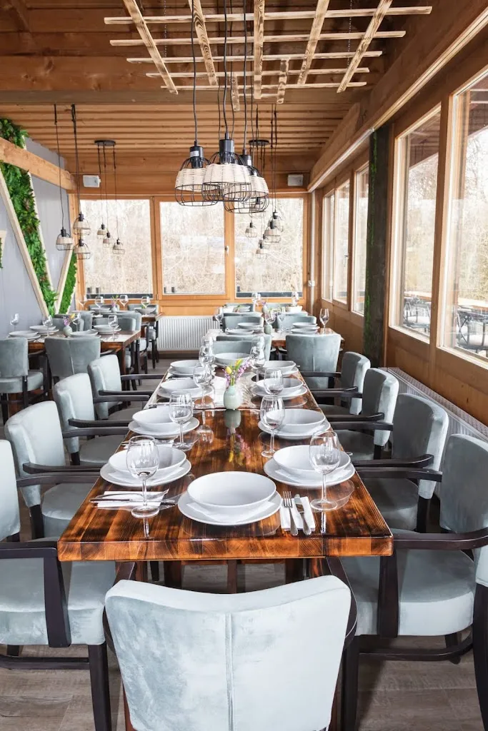 Holzhaus restaurant in Germering