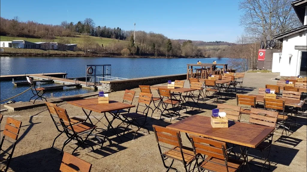 Bootshaus Biggesee restaurant in Olpe