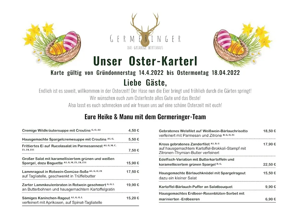 Menu_Germeringer - das griabige Wirtshaus_Germering_immagine_2
