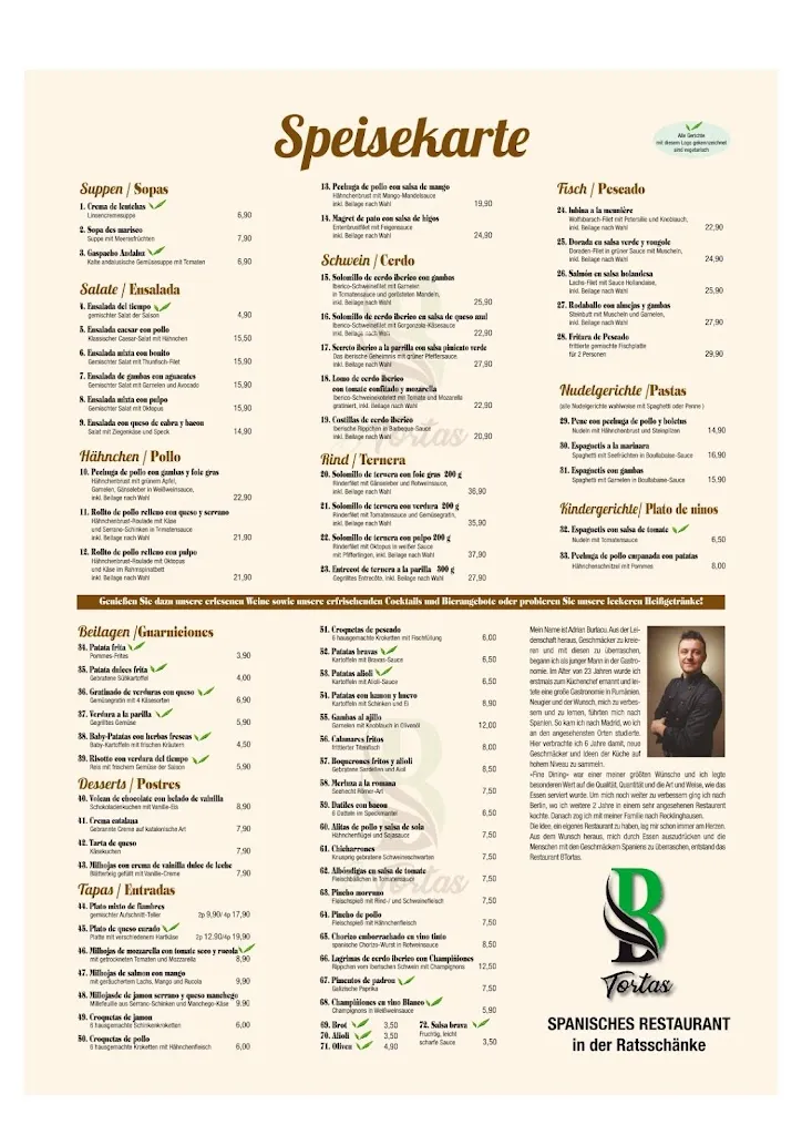 Menu_B Tortas Olfen - Spanische Tapas Bar & Restaurant_Olfen_image_1