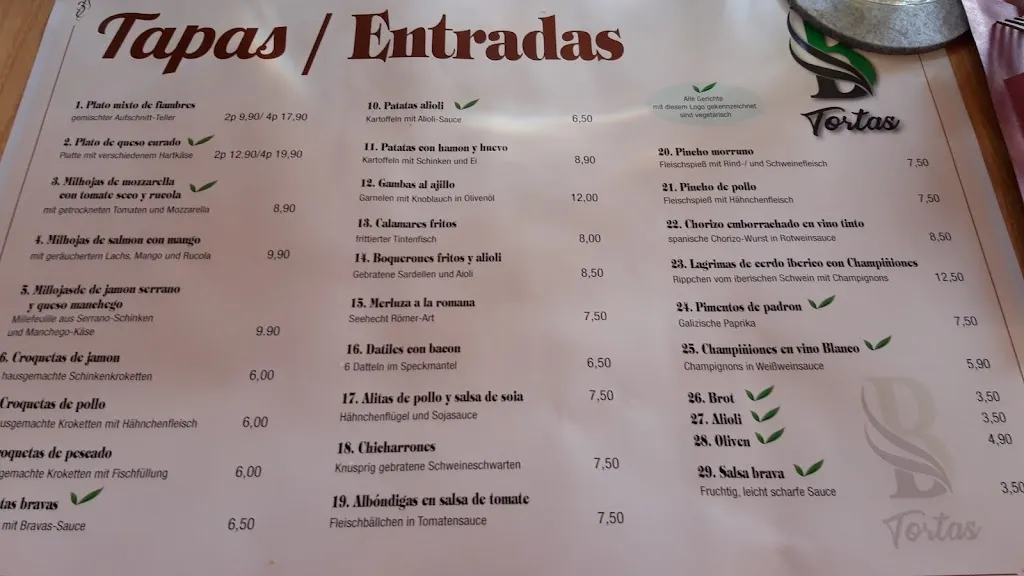 Menu_B Tortas Olfen - Spanische Tapas Bar & Restaurant_Olfen_image_4