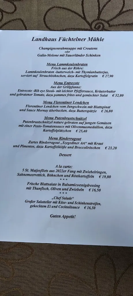 Menu_Landhaus Füchtelner Mühle_Olfen_immagine_1