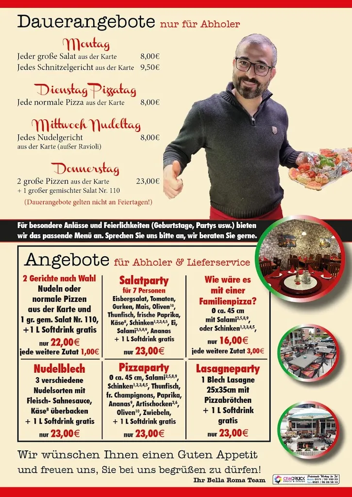 Menu_Pizzeria Bella Roma_Olfen_immagine_3