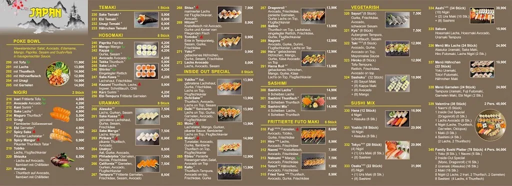 Menu_HANA Japanisches Restaurant_Olsberg_image_3