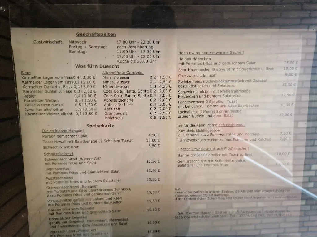 Menu_Maisch Dietmar_Oberelsbach_image_1