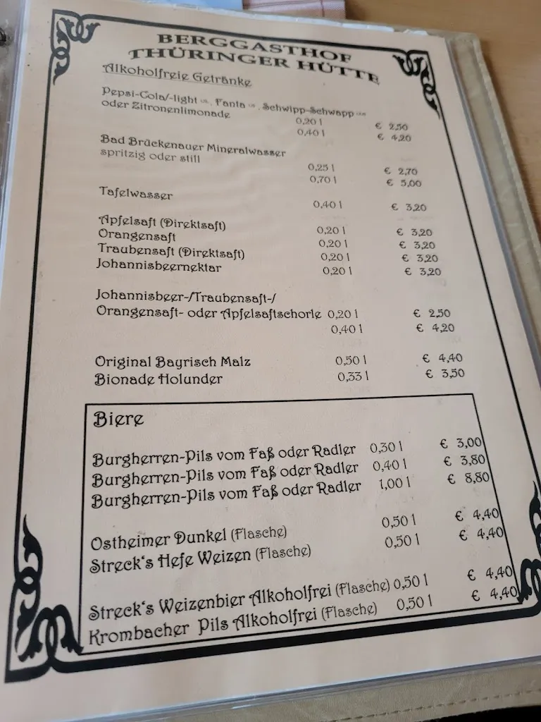 Menu_Berggasthof Thüringer Hütte_Hütte_immagine_1