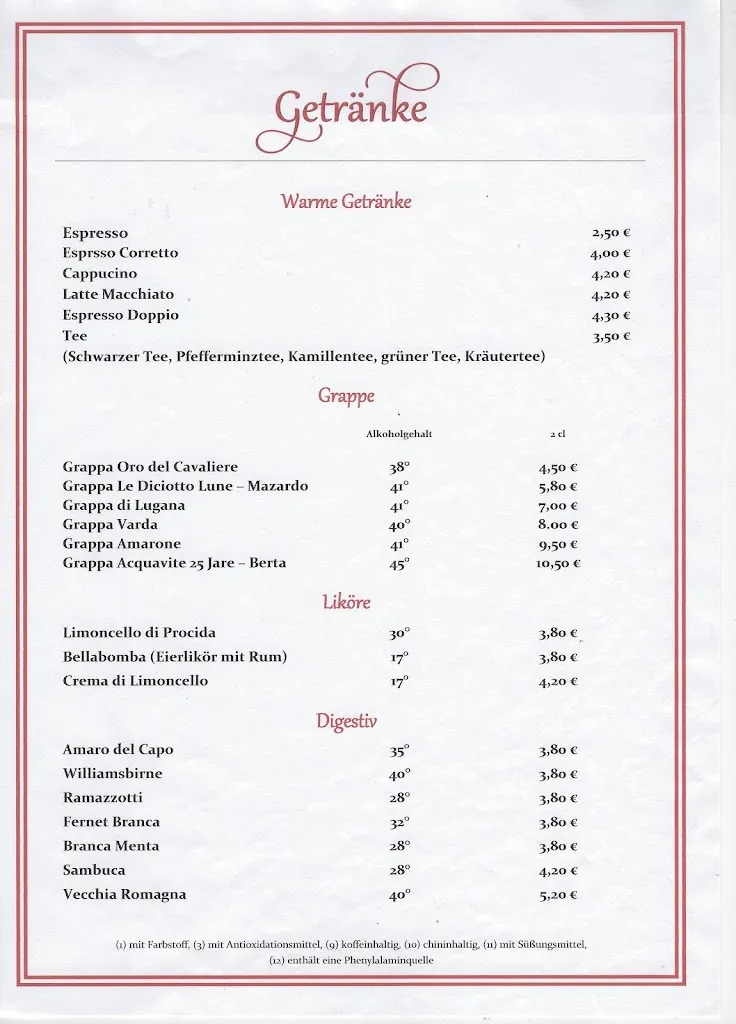Menu_Ristorante Pizzeria Casale_Germering_image_1